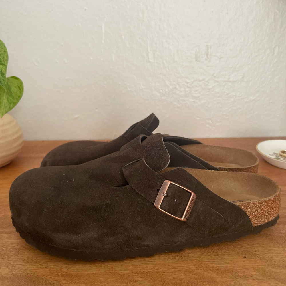 Birkenstock Boston Soft Footbed Mocha - EU 40/US 9